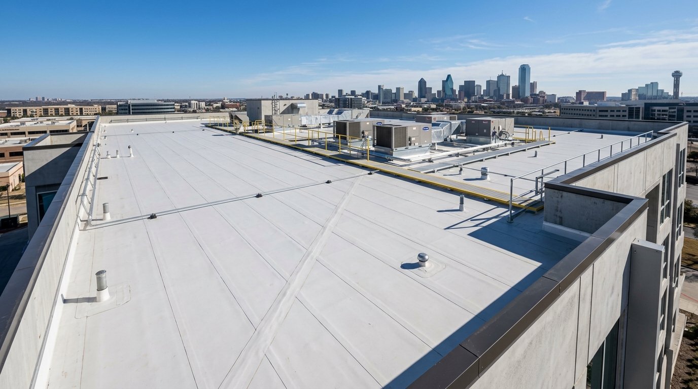 Commercial & Industrial Roofing craftsmanship by General Roofing Solutions